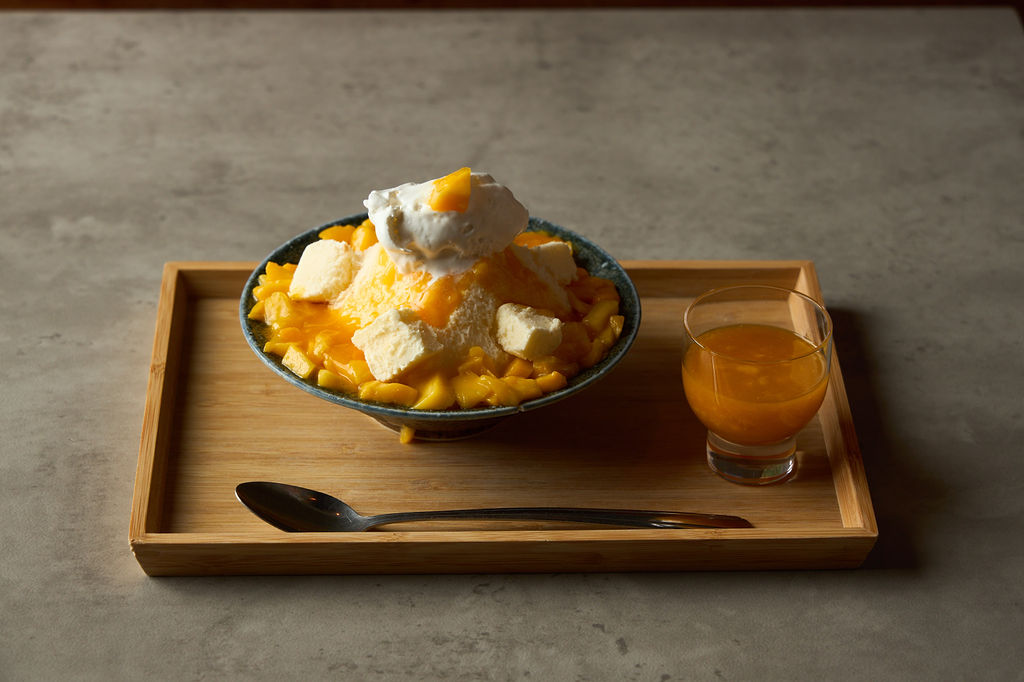 Mango Cheesecake Kakigori